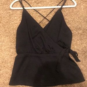 Express black blouse